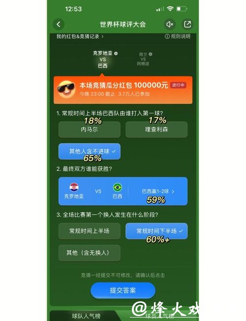 世界杯竞猜入口提供多种奖励机制